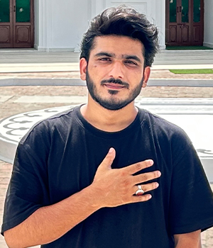 Shabi Haider — Mokib 313 Volunteer